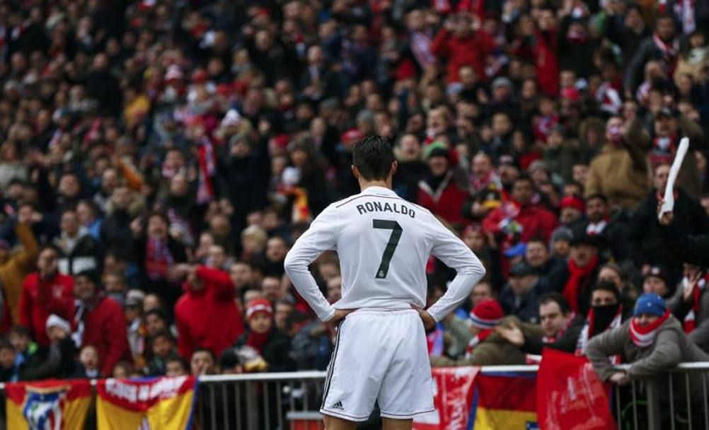 Cristano Ronaldo, sconsolato. Action